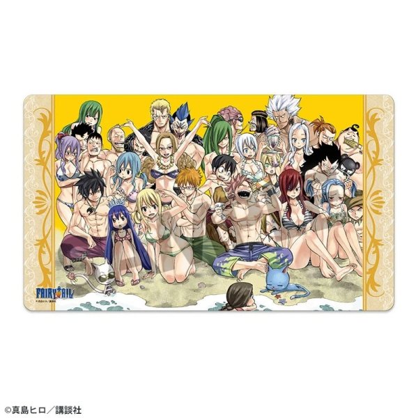 画像1:  【予約商品】  ホビーストック　FAIRY TAIL ラバーマット 妖精の尻尾 A 【26年3月発売】 (1)