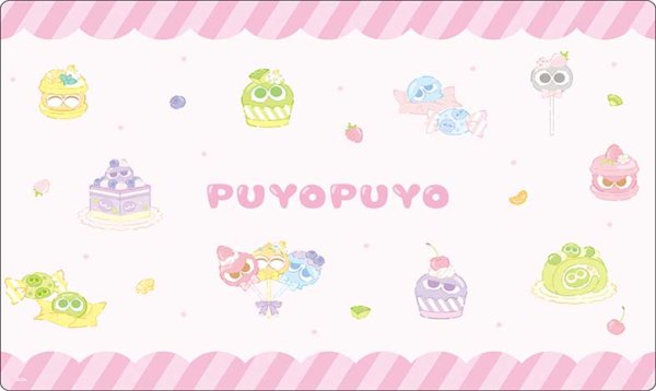 画像1:  【予約商品】  ブシロード ラバーマットコレクション V2 Vol.1997 『ぷよぷよ』スイーツver. 【26年4月3日発売】 (1)