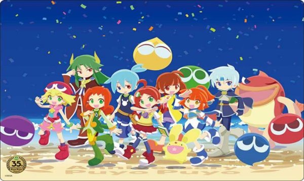 画像1:  【予約商品】  ブシロード ラバーマットコレクション V2 Vol.1994 『ぷよぷよ35th』 【26年4月3日発売】 (1)