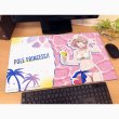 画像2:  【予約商品】  カーテン魂　ポールプリンセス!! 描き下ろしラバーマット（星北ヒナノ／水着） 【26年5月下旬発売】 (2)