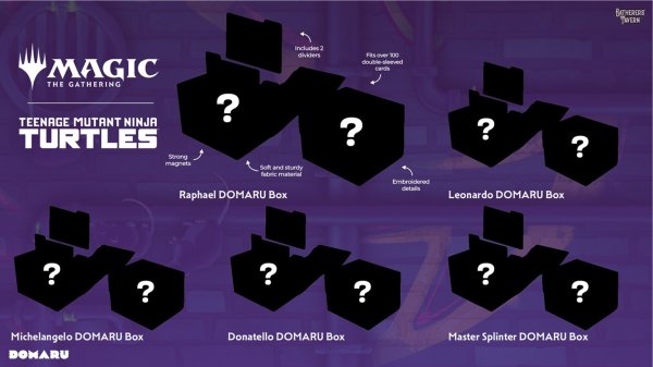 画像1:  【予約商品】  マジック・ザ・ギャザリングデッキボックス　Donatello DOMARU Box 【26年3月月発売】    (1)