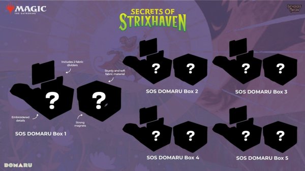 画像1:  【予約商品】  マジック・ザ・ギャザリングデッキボックス　SOS DOMARU BOX – VARIANT 01 【26年3月月発売】    (1)