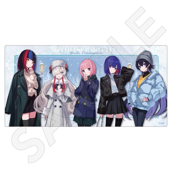 画像1:  【予約商品】  キャラバン　神椿市建設中。 描き下ろしデスクマット 【26年4月発売】 (1)