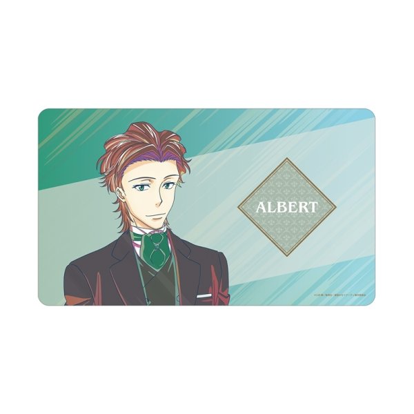 画像1:  【予約商品】  アルマビアンカ　TVアニメ「憂国のモリアーティ」 アルバート・ジェームズ・モリアーティ Ani-Art clear label マルチデスクマット 【26年5月中旬発売】 (1)