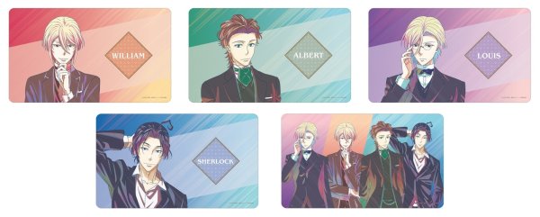 画像4:  【予約商品】  アルマビアンカ　TVアニメ「憂国のモリアーティ」 ルイス・ジェームズ・モリアーティ Ani-Art clear label マルチデスクマット 【26年5月中旬発売】 (4)