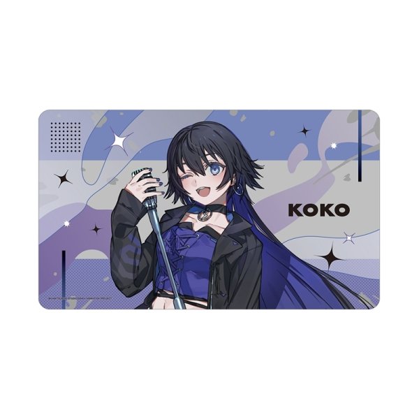 画像1:  【予約商品】  アルマビアンカ　TVアニメ『神椿市建設中。』 輪廻 此処 カジュアルロックver. マルチデスクマット 【26年5月中旬発売】 (1)