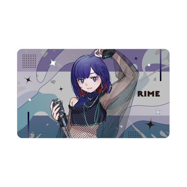 画像1:  【予約商品】  アルマビアンカ　TVアニメ『神椿市建設中。』 谷置 狸眼 カジュアルロックver. マルチデスクマット 【26年5月中旬発売】 (1)