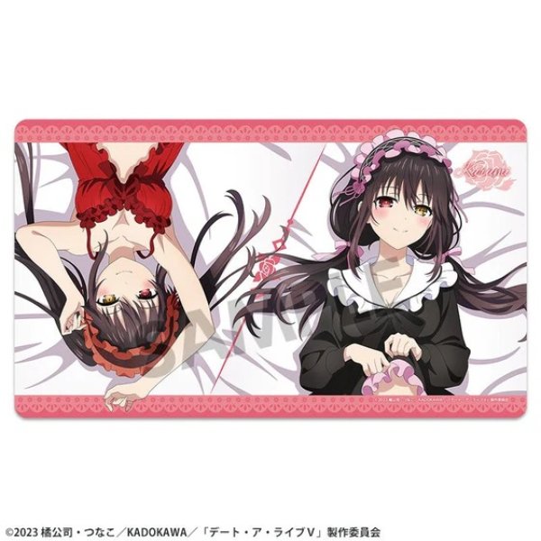 画像1:  【予約商品】  ホビーストック　デート・ア・ライブV　 描き下ろしラバーマット 時崎狂三 【26年4月発売】 (1)