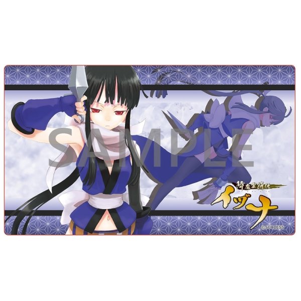 画像1:  【予約商品】  クロノア　降魔霊符伝イヅナ　デスクマット　【シノVer.】 【26年6月発売】 (1)