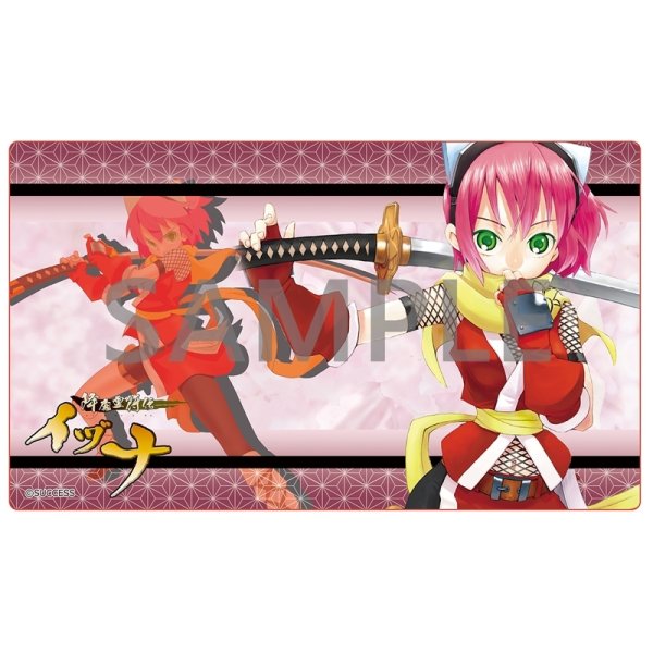画像1:  【予約商品】  クロノア　降魔霊符伝イヅナ　デスクマット　【イヅナVer.】 【26年6月発売】 (1)