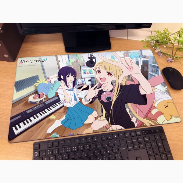 画像2:  【予約商品】  カーテン魂　超かぐや姫！ ラバーマット（アナザービジュアル） 【26年6月上旬発売】 (2)