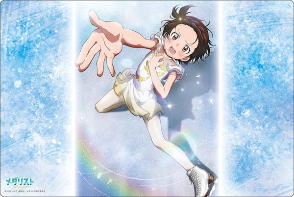 画像1:  【予約商品】  ブシロード ラバーマットコレクション V2 Vol.2015 TVアニメ『メダリスト』「結束いのり」 【26年4月24日発売】 (1)