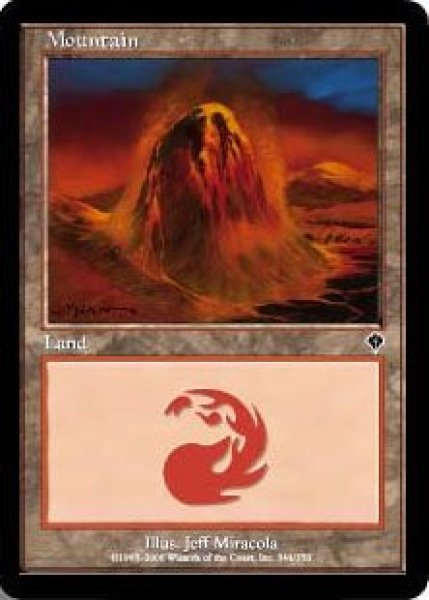 画像4: ※特価※【INV】※Foil※《山/Mountain》【L】 (4)