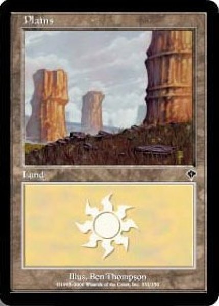 画像4: ※特価※【INV】※Foil※《平地/Plains》【L】 (4)