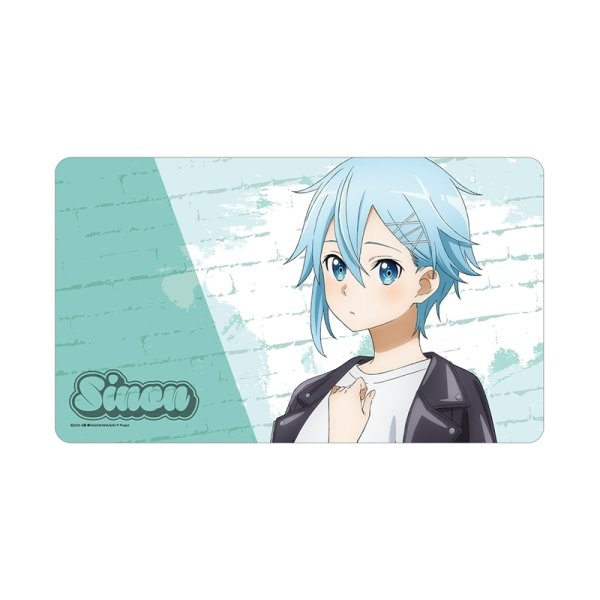 画像1:  【予約商品】  アルマビアンカ　ソードアート・オンライン 描き下ろし シノン ライダースジャケットver. マルチデスクマット 【26年5月中旬発売】 (1)