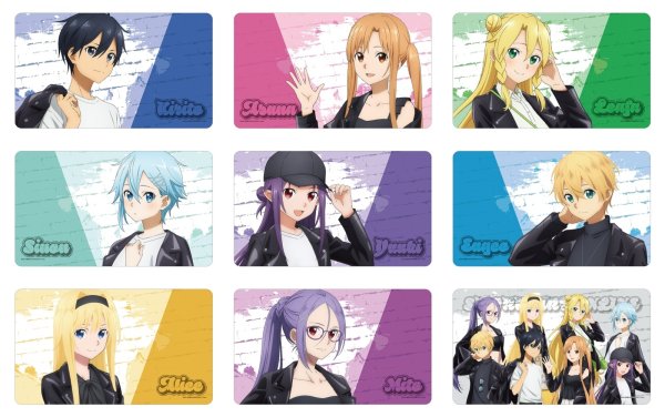 画像4:  【予約商品】  アルマビアンカ　ソードアート・オンライン 描き下ろし キリト ライダースジャケットver. マルチデスクマット 【26年5月中旬発売】 (4)