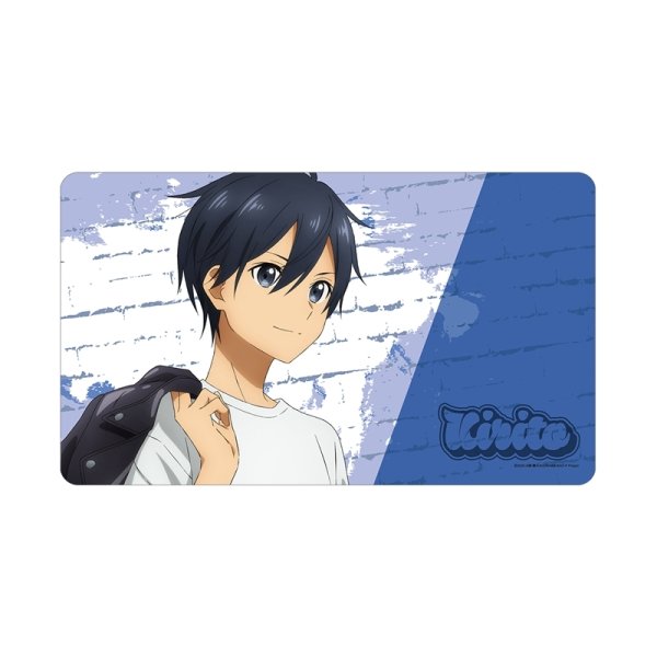 画像1:  【予約商品】  アルマビアンカ　ソードアート・オンライン 描き下ろし キリト ライダースジャケットver. マルチデスクマット 【26年5月中旬発売】 (1)