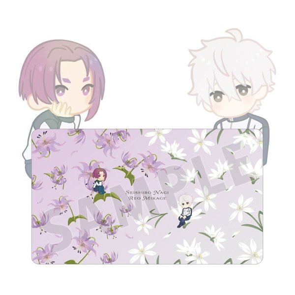 画像1:  【予約商品】  アルマビアンカ　TVアニメ『ブルーロック』 凪 誠士郎&御影 玲王 Botania 第2弾 マルチデスクマット 【26年5月下旬発売】 (1)