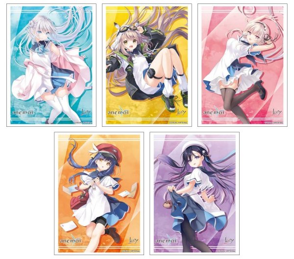 画像2:  【予約商品】  ブシロード スリーブコレクション ハイグレード Vol.5124　anemoi『速川 六花』（75枚入り） 【26年5月1日発売】    (2)