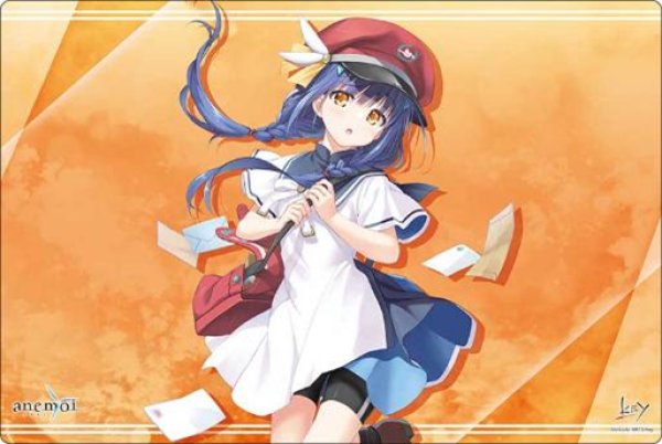 画像1:  【予約商品】  ブシロード ラバーマットコレクション V2 Vol.2021  anemoi『白渡 小詠』 【26年5月1日発売】    (1)