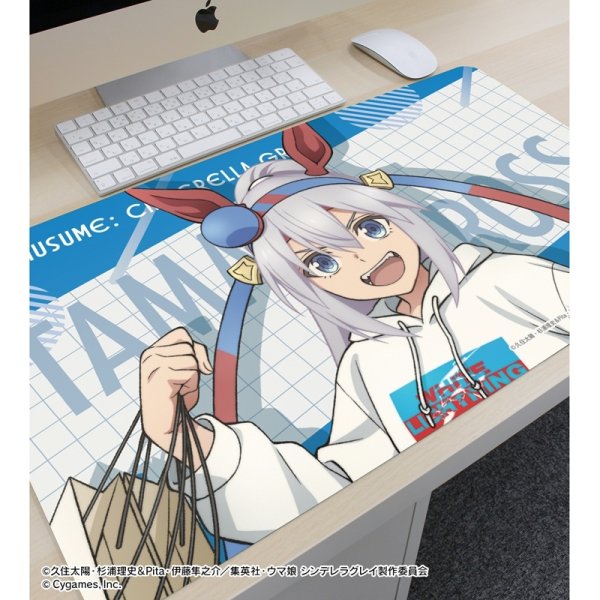画像3:  【予約商品】  アルマビアンカ　アニメ『ウマ娘 シンデレラグレイ』 タマモクロス マルチデスクマット POP UP SHOP in マルイ 【26年5月下旬発売】 (3)