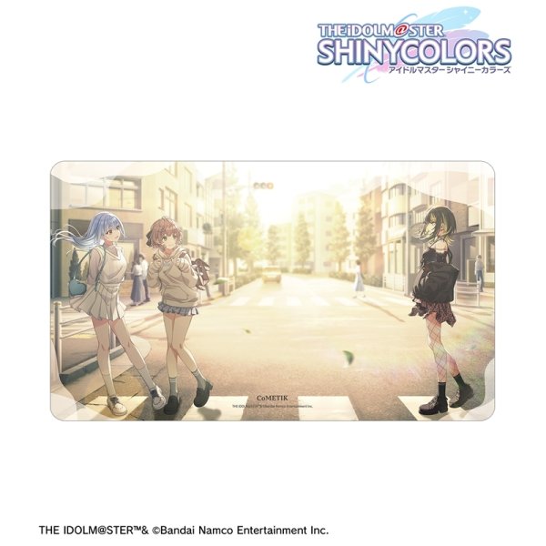 画像2:  【予約商品】  アルマビアンカ　アイドルマスター シャイニーカラーズ 【夜になって】斑鳩ルカ マルチデスクマット 【26年6月上旬発売】 (2)