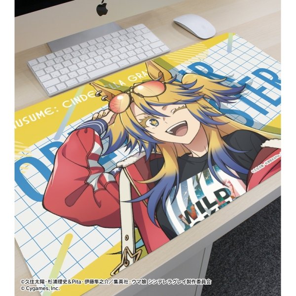 画像3:  【予約商品】  アルマビアンカ　アニメ『ウマ娘 シンデレラグレイ』 オベイユアマスター マルチデスクマット POP UP SHOP in マルイ 【26年5月下旬発売】 (3)