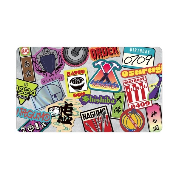 画像1:  【予約商品】  アルマビアンカ　TVアニメ『SAKAMOTO DAYS』 ORDER集合 ar-Unity モチーフ柄 マルチデスクマット 【26年5月下旬発売】 (1)