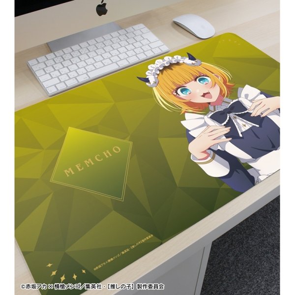 画像3:  【予約商品】  アルマビアンカ　【推しの子】 描き下ろし MEMちょ 星空メイドver. マルチデスクマット 【26年6月上旬発売】 (3)