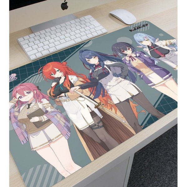 画像3:  【予約商品】  アルマビアンカ　マブラヴ ガールズガーデン カラフルブーケ マルチデスクマット 【26年6月中旬発売】    (3)