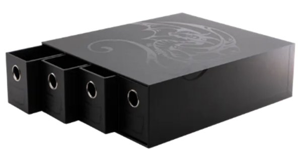 画像1:  【予約商品】  AT-33708 Fortress - Horizontal - 4 - Black - Storage - Card Drawers 【26年4月下旬発売】 (1)