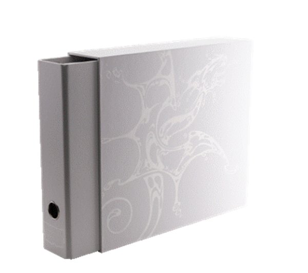 画像1:  【予約商品】  AT-33603 Sanctuary - 4-Ring - White - Albums - Slipcase Binder 【26年4月下旬発売】 (1)