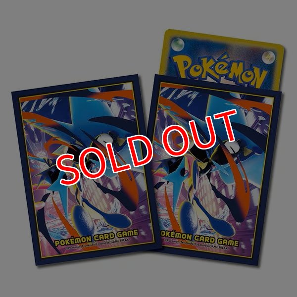 画像1: ポケモンカードゲーム デッキシールド   メガゲッコウガ（64枚入り） (1)