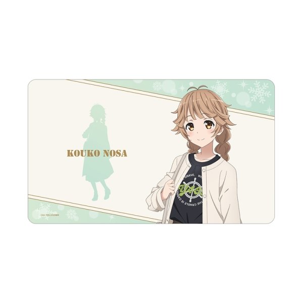 画像1:  【予約商品】  アルマビアンカ　劇場版 ハイスクール・フリート 描き下ろし 納沙 幸子 デート私服ver. マルチデスクマット ver.B 【26年6月中旬発売】 (1)