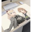 画像3:  【予約商品】  アルマビアンカ　劇場版 ハイスクール・フリート 描き下ろし 納沙 幸子＆ヴィルヘルミーナ デート私服ver. マルチデスクマット ver.B 【26年6月中旬発売】 (3)