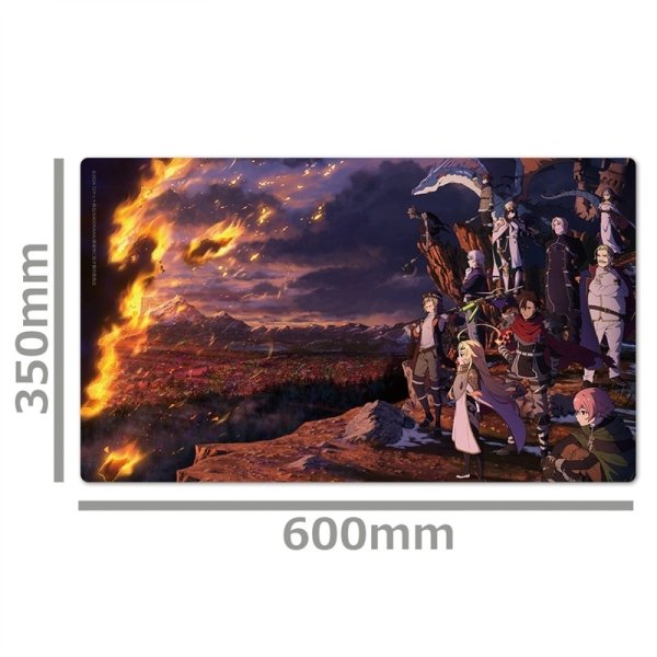 画像3:  【予約商品】  ムービック  「勇者刑に処す 懲罰勇者9004隊刑務記録」キャラクターラバーマット キービジュアル 【26年5月上旬発売】 (3)