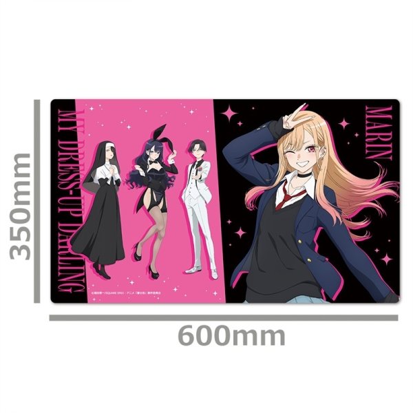 画像3:  【予約商品】  ムービック  「その着せ替え人形は恋をする」キャラクターラバーマット 海夢&海夢【ありさ】&海夢【麗】&海夢【ロゼ】 【26年5月上旬発売】 (3)