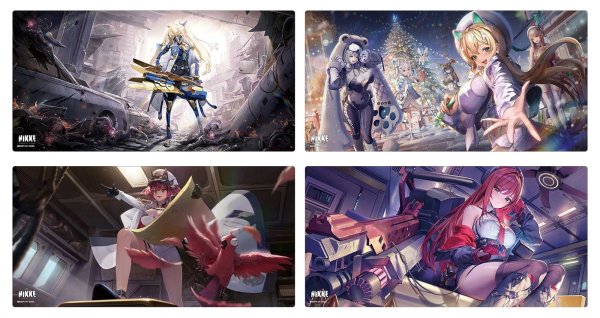 画像2:  【予約商品】  ブシロード ラバーマットコレクション V2 Vol.2023　勝利の女神：NIKKE「HERO DEBUT」 【26年5月15日発売】 (2)