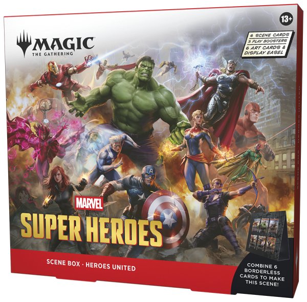 画像1:  【予約商品】  マジック・ザ・ギャザリング マーベル スーパー・ヒーローズ Marvel Super Heroes Scene Box    【26年6月26日発売】 (1)