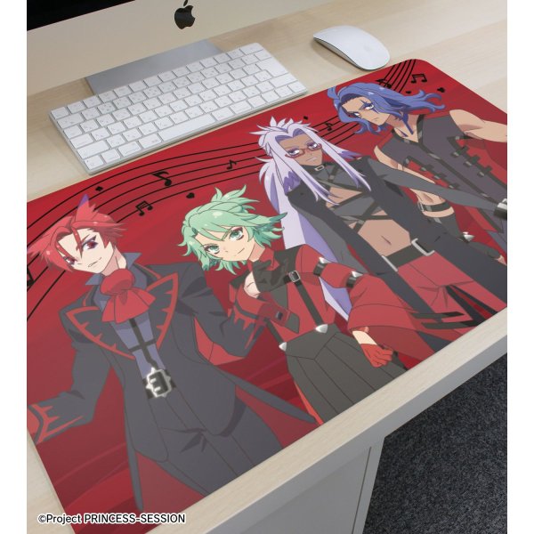 画像3:  【予約商品】  アルマビアンカ　プリンセッション・オーケストラ バンド・スナッチ マルチデスクマット 【26年6月上旬発売】 (3)