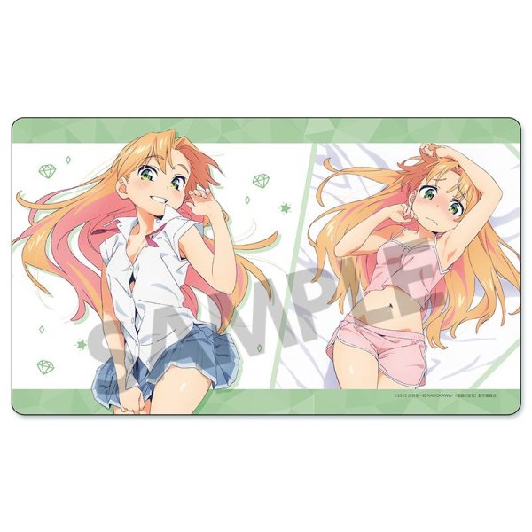 画像1:  【予約商品】  ホビーストック　瑠璃の宝石 描き下ろしラバーマット 谷川瑠璃 【26年5月発売】 (1)