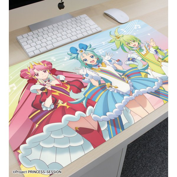 画像3:  【予約商品】  アルマビアンカ　プリンセッション・オーケストラ プリンセス マルチデスクマット 【26年6月上旬発売】 (3)