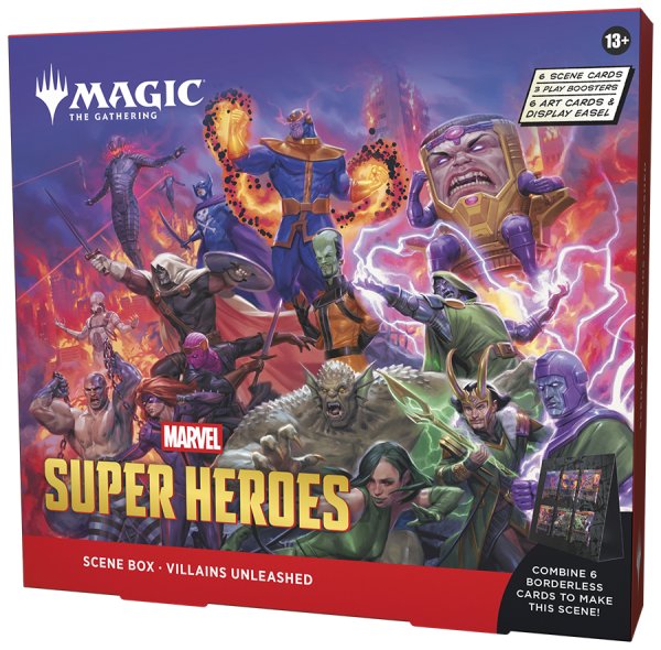 画像3:  【予約商品】  マジック・ザ・ギャザリング マーベル スーパー・ヒーローズ Marvel Super Heroes Scene Box 2種セット    【26年6月26日発売】 (3)