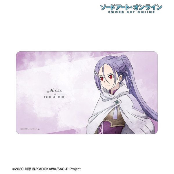 画像1:  【予約商品】  アルマビアンカ　ソードアート・オンライン 描き下ろし ミト 歩みver. マルチデスクマット 【26年6月中旬発売】 (1)