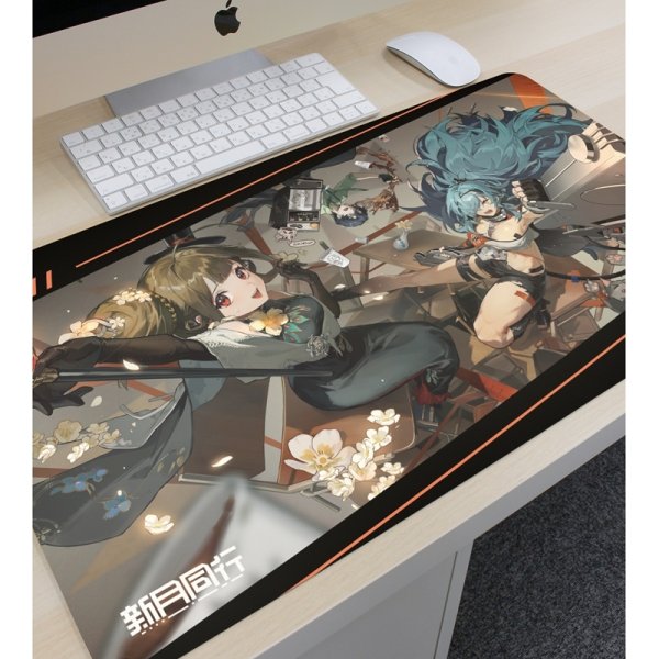 画像2:  【予約商品】  アルマビアンカ　新月同行 危籠ビル キービジュアル マルチデスクマット 【26年6月中旬発売】 (2)