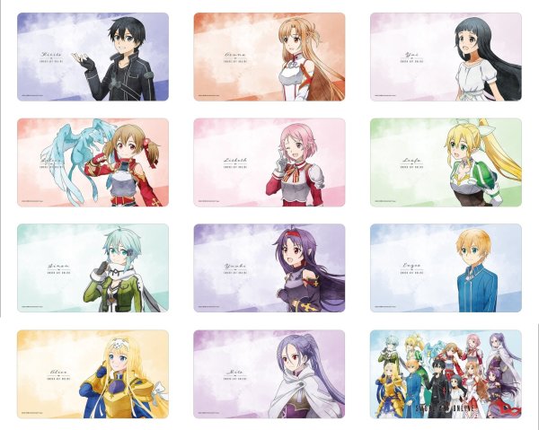 画像3:  【予約商品】  アルマビアンカ　ソードアート・オンライン 描き下ろし リーファ 歩みver. マルチデスクマット 【26年6月中旬発売】 (3)