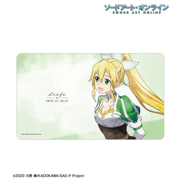 画像1:  【予約商品】  アルマビアンカ　ソードアート・オンライン 描き下ろし リーファ 歩みver. マルチデスクマット 【26年6月中旬発売】 (1)