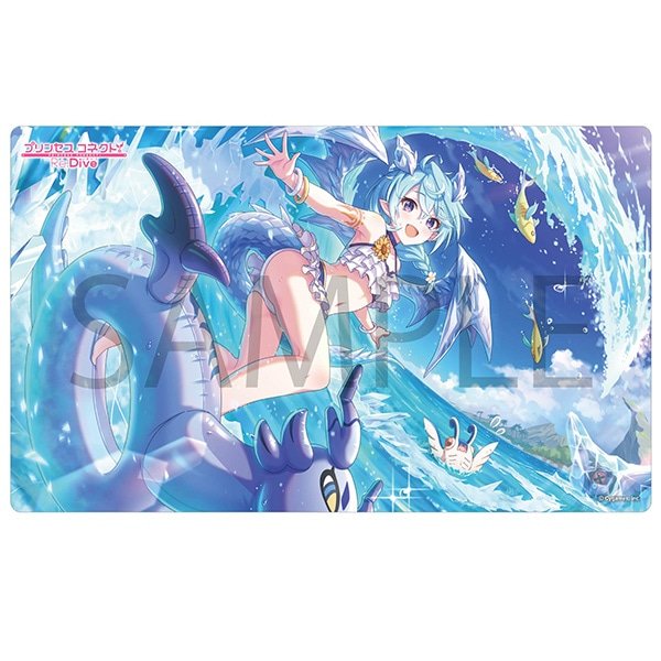 画像1:  【予約商品】  ムービック 「プリンセスコネクト！Re:Dive（原作版）」マルチプレイマット／シェフィ（サマー） 【26年5月23日発売】 (1)