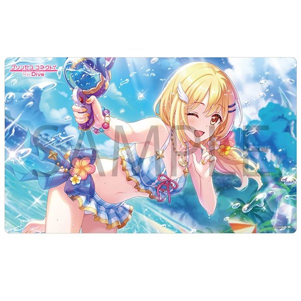 画像1:  【予約商品】  ムービック 「プリンセスコネクト！Re:Dive（原作版）」マルチプレイマット／クリア（サマー） 【26年5月23日発売】 (1)