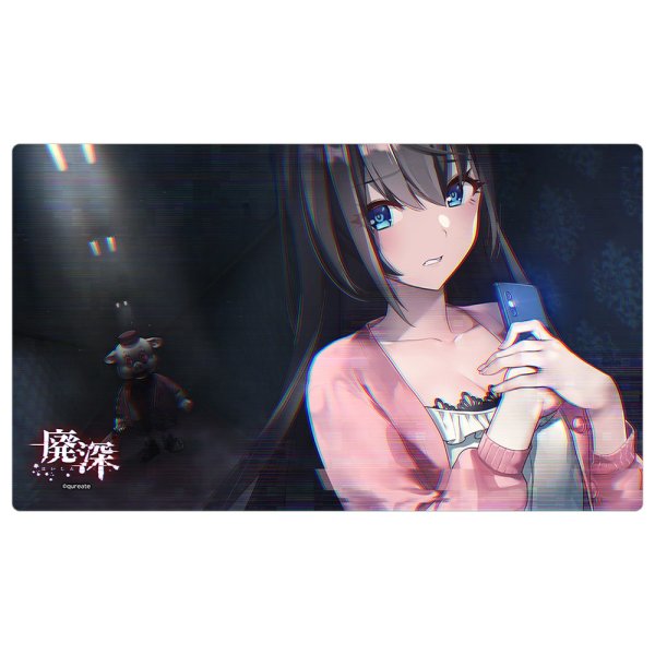 画像1:  【予約商品】  カーテン魂　廃深シリーズ　ラバーマット（廃深メインビジュアル） 【26年6月下旬発売】    (1)